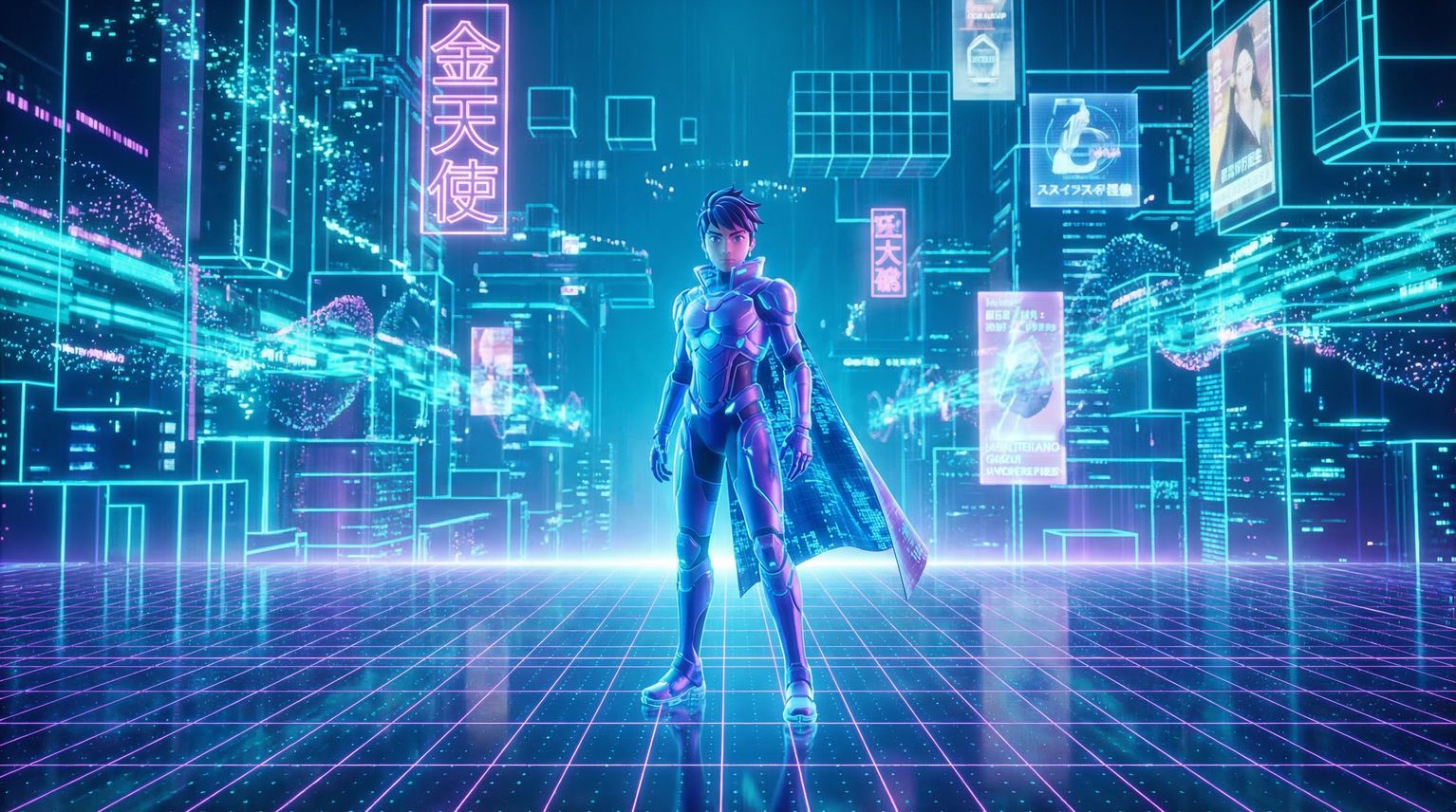 小蓝视频 3D动漫角色视频